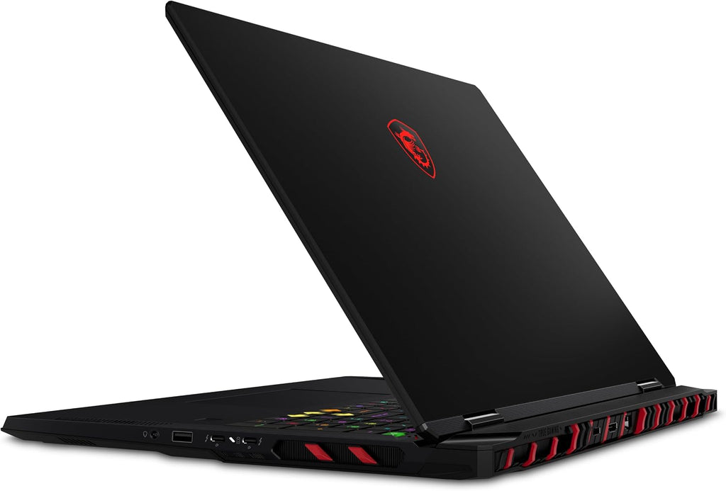 MSI Raider 18 HX AI 18' QHD(2560 x 1600) 240Hz+IPS Display, Gaming Laptop - Intel Core Ultra 9 285HX, NVIDIA GeForce RTX 5070 Ti 12GB GDDR7, 32GB DDR5 RAM, 2TB SSD, RGB KB, 2x2 WiFi 7, Windows 11 Home
