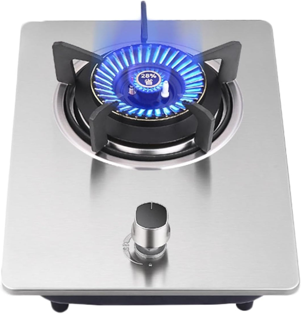 Propane Gas Stove,Single Burner Propane Stove,Max 15354BTU with Pulse Electronic Ignition Stainless Steel Suitable for Apartments Kitchens and More
