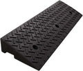 39x10x4 in Rubber Threshold Ramp, Rubber Curb Ramps Driveway Threshold Ramps, Portable Lightweight Curb Ramps for Sidewalk, Loading Dock, Driveway Kerb Ramp, Wheelchair, Sc