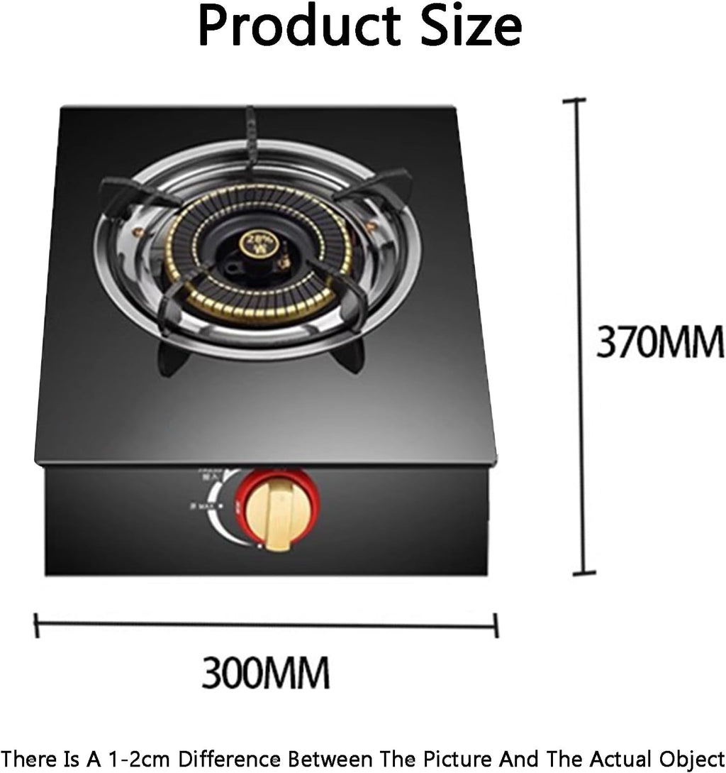 Gas Cooker,Single-Burner 4.2kW Tabletop Liquefied Stove,natural Gas Energy-Saving Embedded,for Family Restaurants(NG)