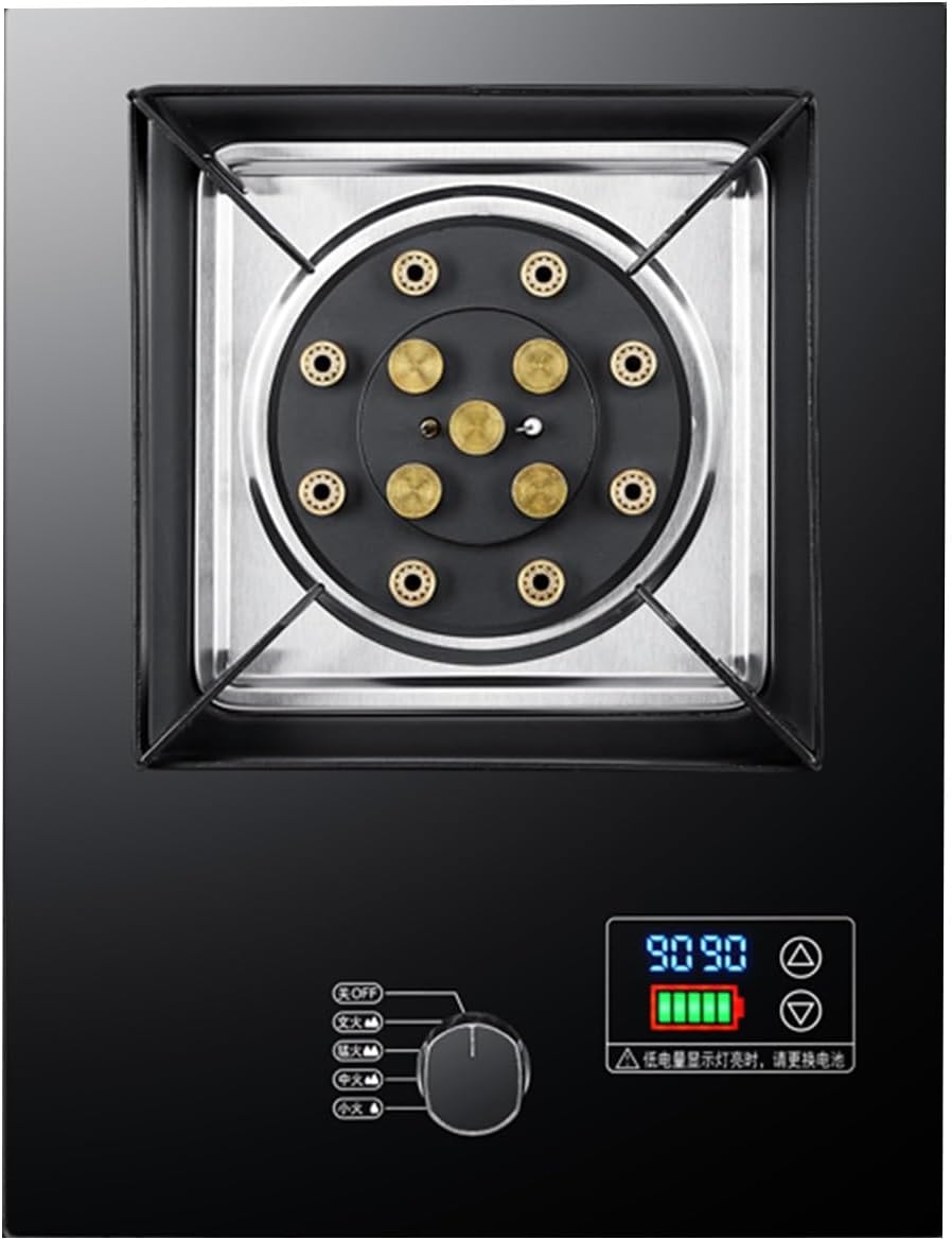 Single Burner Gas Stove,Thirteen-Chamber Internal Pressurized Timed High Fire,for Tailgating,Seafood Boil,Home Brewing(LPG)