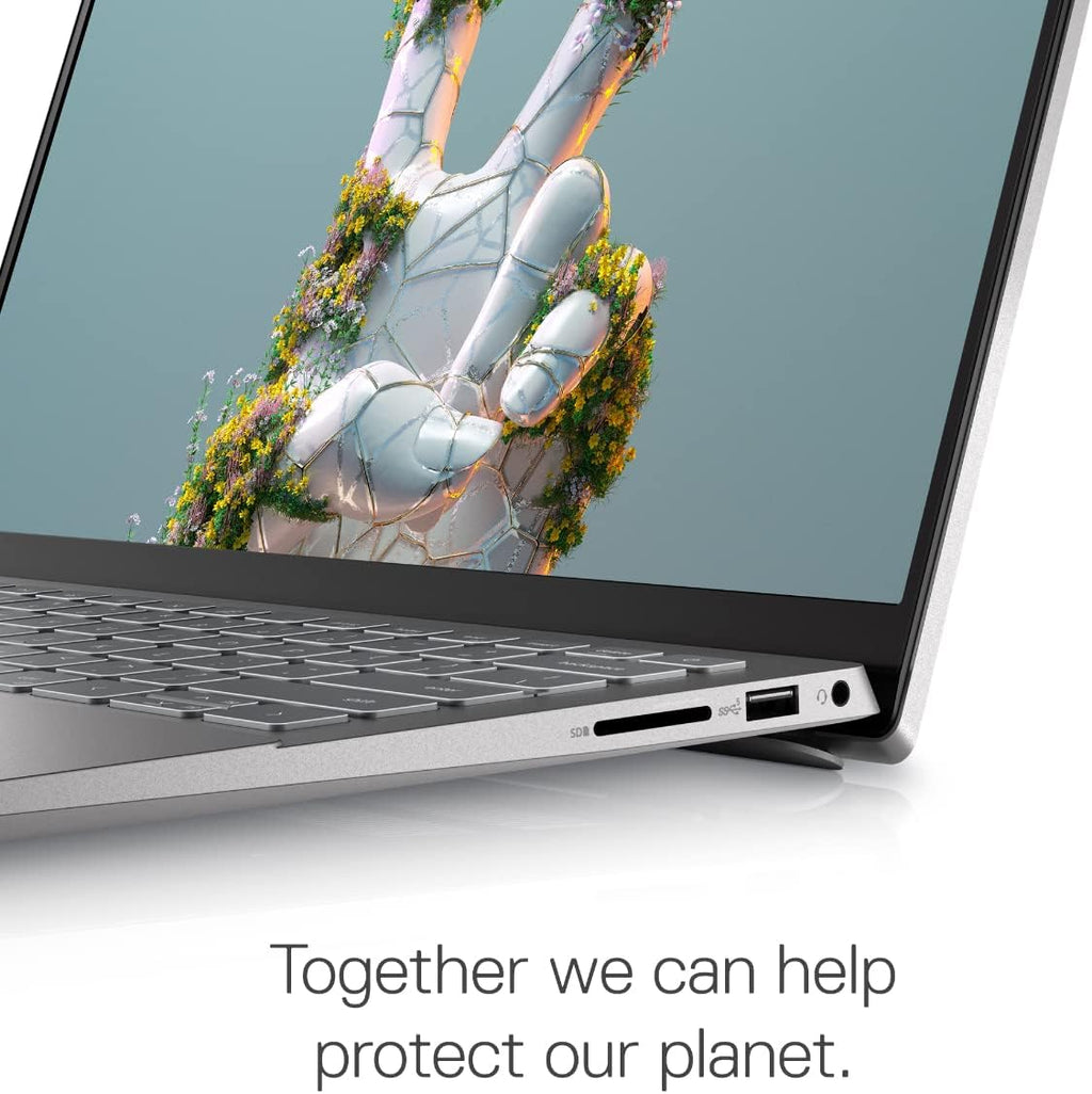 Dell Inspiron 14 5420 14 inch Student Laptop - 2.2K Display, Intel Core i7-1255U, 16GB DDR4 RAM, 512GB SSD, NVIDIA GeForce MX570, HDMI, USB-C, Bluetooth, Wi-Fi 6, Windows 11 Pro - Silver