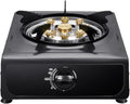 Gas Stove,Single Burner,Portable Gas Stove,Stainless Steel Catering 4.0kW Indoor Regulators,for Home Kitchen(LPG)