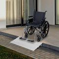 3' Rise Door Threshold Ramp,Aluminum Alloy Entry Ramp for Wheelchair Scooters Power Chairs Walkers