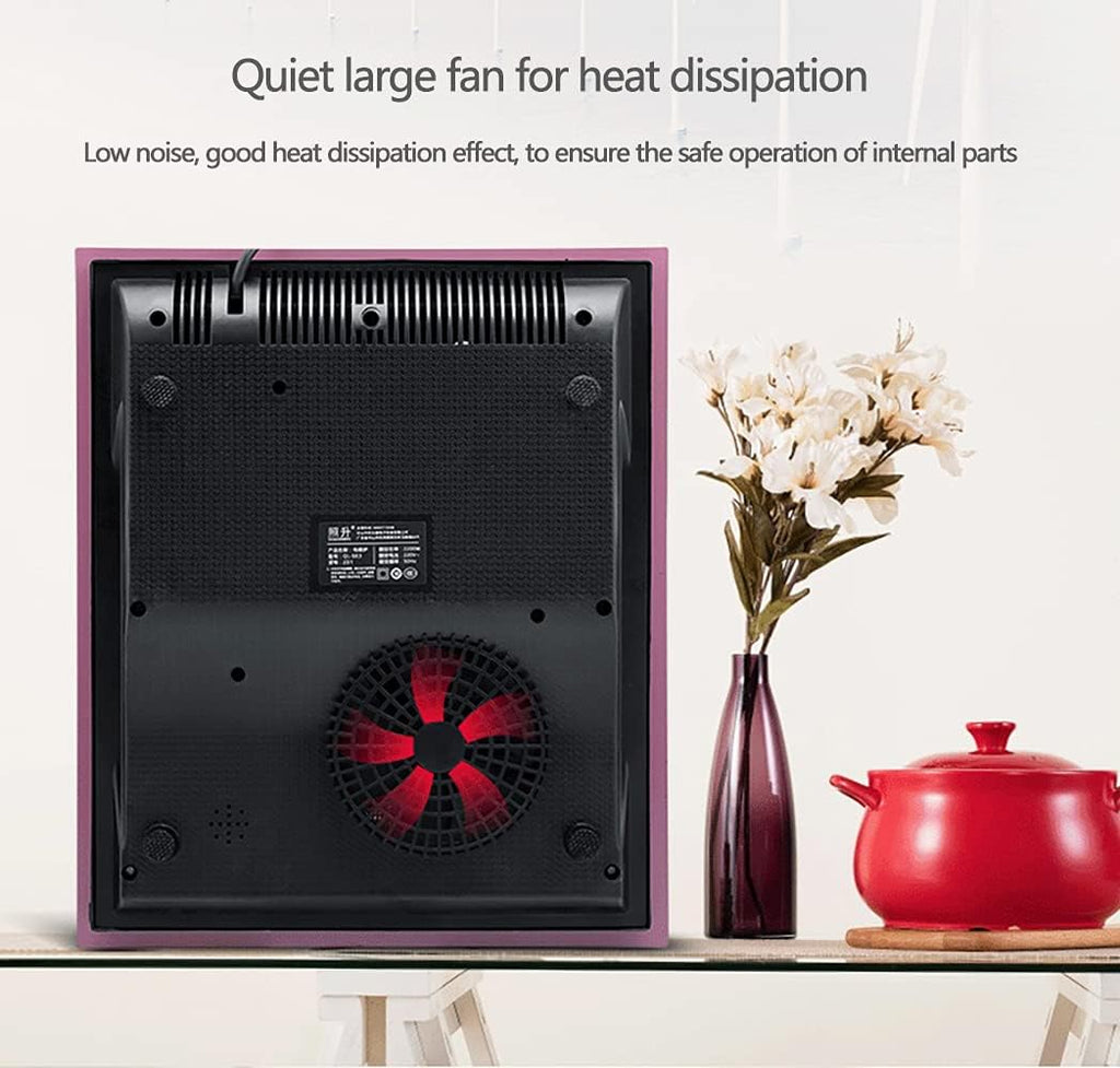 Portable Cooktop Induction Cooktop 2100W with Timer LED Display Sensor Touch Timer Portable Countertop Burner 7 Power Countertop Burner,Black