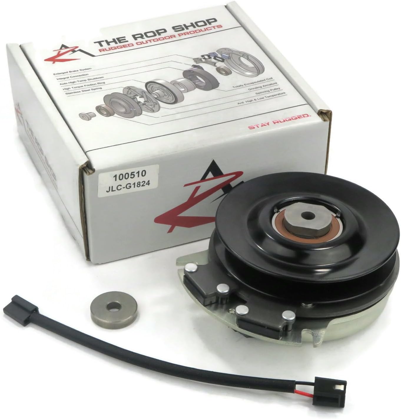 The ROP Shop Electric PTO Clutch for Dixie Chopper 500067, Ariens Gravely 09068200