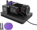 Lawn Mower Blade Sharpener, 2/3HP 500W Electric Fast Mower Blade Grinder with 7in Grinding Wheel, 1700 RPM Motor for High/Low Lift, Gator, Flat Blades, 120V US Plug