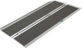 5' Wheelchair Ramp for Home Entry, Folding, Silver Spring