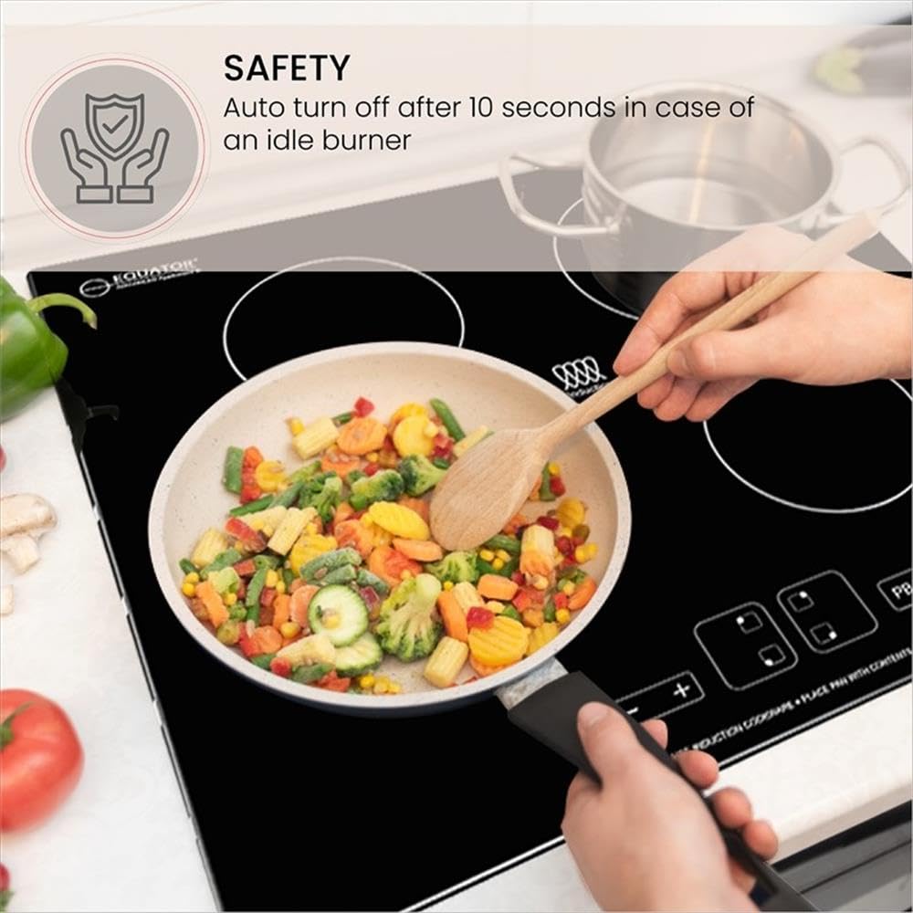 Equator Advanced Appliances 220V - 24' Built in Induction Cooktop 4 Burner