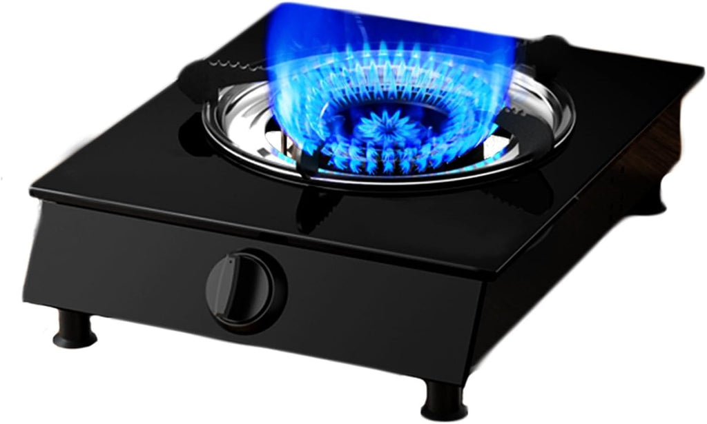 Portable Gas Stove,Cassette Stove,Max 17742.4BTU Single Burner Cassette Stove Piezo-Ceramic Ignition for Camping Cooking Car Travel Home and Apartment (Color : NG, Size : Style 1)