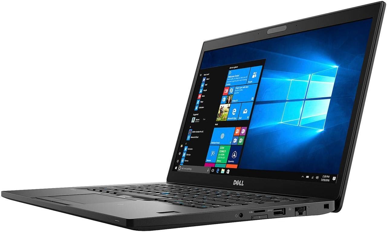 Dell Latitude 7490 Business Laptop, 14' FHD (1920 x 1080) Laptop, Intel Core i5-8250U 1.7GHz, 16GB DDR4 RAM, 512GB SATA SSD, Webcam, Bluetooth, Windows 11 Pro (Renewed)