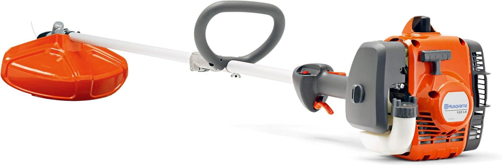 Husqvarna 122LK Grass Trimmer, 22-cc 2-Cycle, 17-inch Straight Shaft Gas Weed Eater with T25 Head, 967628201, Gifts for Men