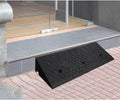 JIUYUEYA Kerb Ramps, Mobility Scooter Ramps, Portable Lightweight Ramps Threshold Ramps, for Garden/Exterior Doors/Doorways/Steps (Size : 4cm/1.6in)