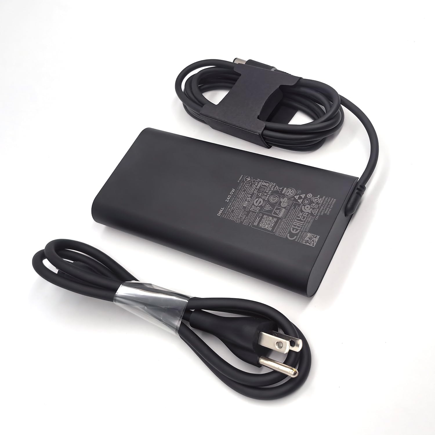 Dell Laptop Charger 240W Watt Barrel 7.4mm tip GAN AC Power Adapter,Precision 7670 7680 7770 7780 Charger, Black, LA240PM200