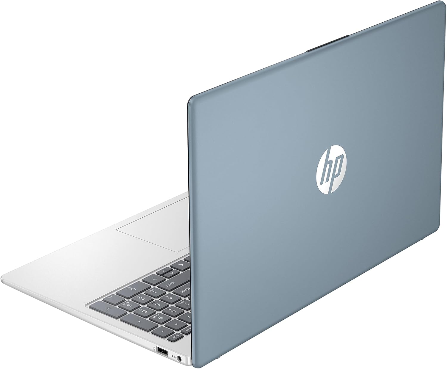 HP 15-fd000 Personal Laptop, 2025, 15.6' 1920x1080 Touchscreen, Intel-8 Core i3-N305, Intel UHD Graphics, 32GB DDR4, 1TB SSD, Win10 Home, Wi-Fi 6, BT 5.3, 720p HD Camera, Moonlight Blue