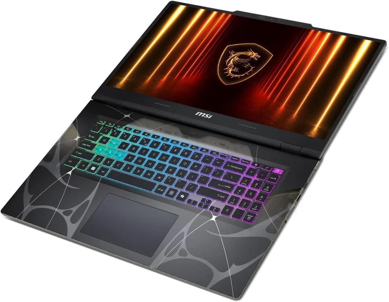 msi 2025 Gaming Laptop Cyborg Intel Core 7 240H 10-Core NVIDIA GeForce RTX 5060 8 GB 32 GB DDR5 1 TB SSD 17.3' 1920 x 1080 144 Hz Win11 Home Wi-Fi 6E Bluetooth 5.3 Numeric Keypad 720p HD Camera