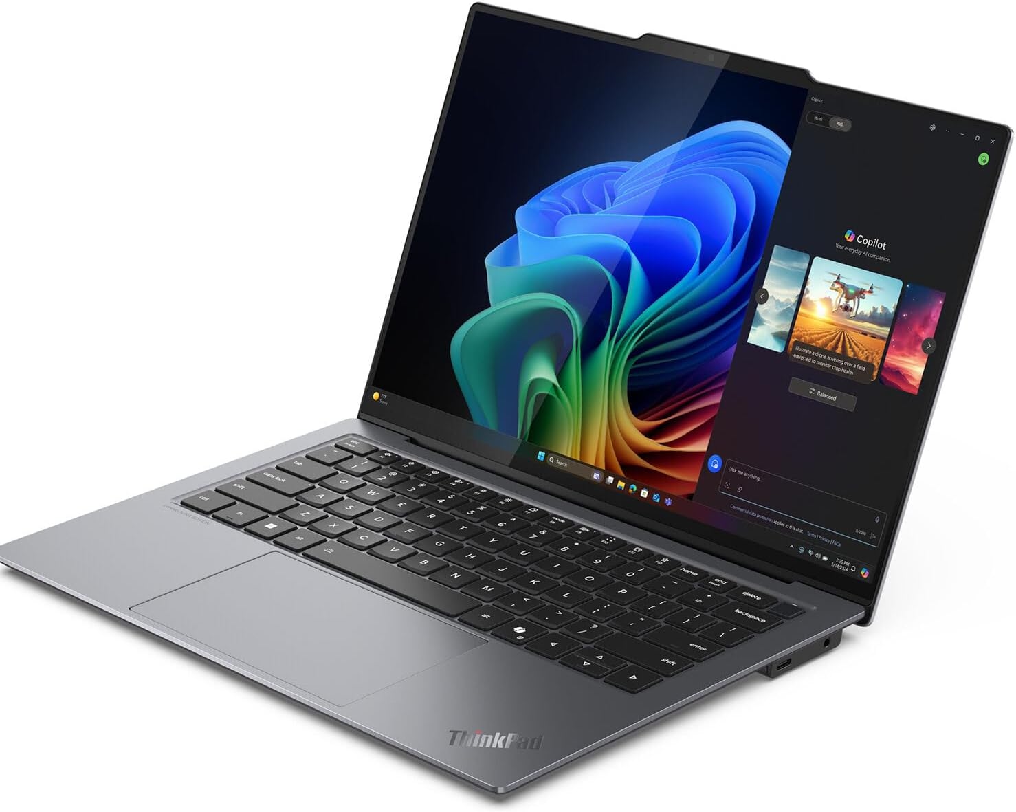 Lenovo ThinkPad X9, 14 Aura Edition Copilot +PC, Intel Ultra 7 258V, 14' FHD (1920 x 1200) OLED AG/AR HDR500, 32GB DDR5, 2TB SSD, 1080P IR Camera, WiFi 7.0, Win 11 Pro - Grey