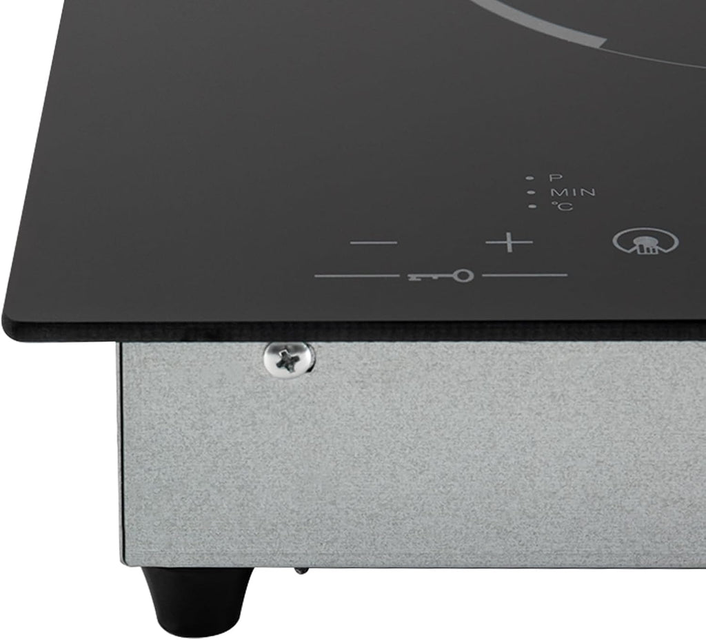 Electric Ceramic Cooktop, 3000W 110V 9 Heating Levels Cooktop Portable 4 Burners Electric Built-in Cooktop Sensor Touch Control Countertop Electric Hot Plate with Kid Safety Lock and Timer (4 Burners)