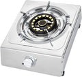 Portable Gas Stove,Cassette Stove,Max 16377.6BTU Single Burner Cassette Stove Piezo-Ceramic Ignition for Car Travel Home and Apartment (Color : LPG)
