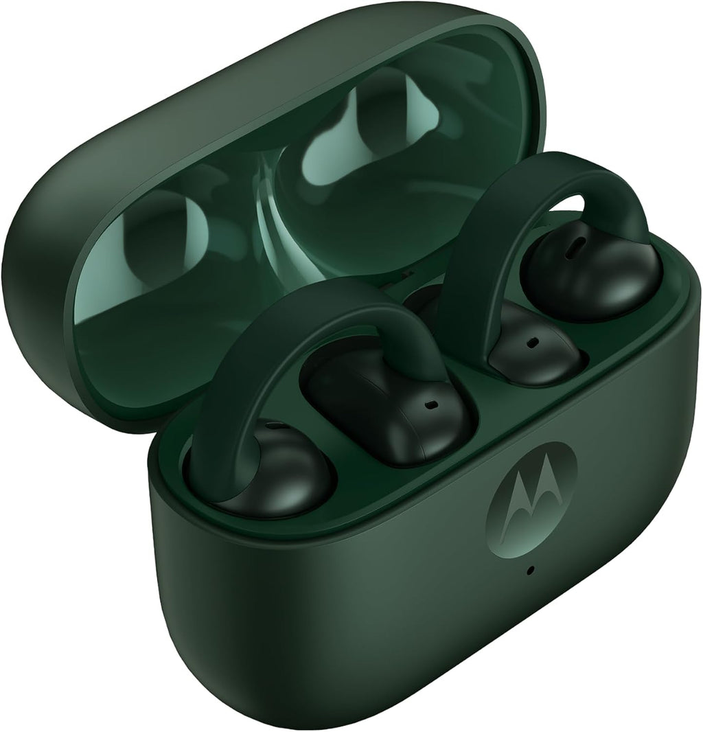 Motorola Moto Buds Loop with Sound by Bose - Pantone Trekking Green