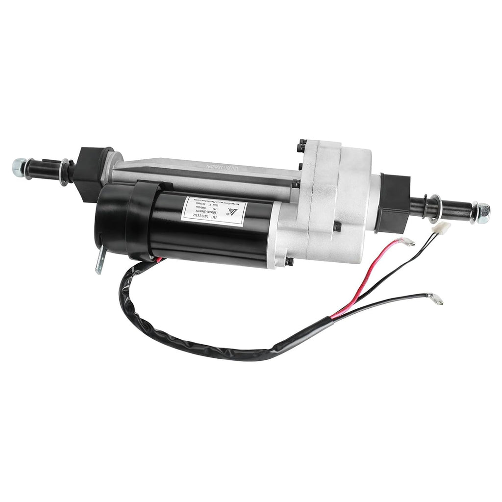 24V 350W Electric Transaxle Motor with Gear Reduction, 19mm Shaft DC Motor for DIY Electric Bike Scooter Wheelchair Go Kart Power Wheels RC Lawn Mower Robotics Mobility Projects