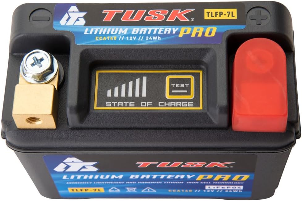 Tusk Lithium Pro Battery TLFP-7L For KTM 250 XC-W (E-Start) 2008-2018