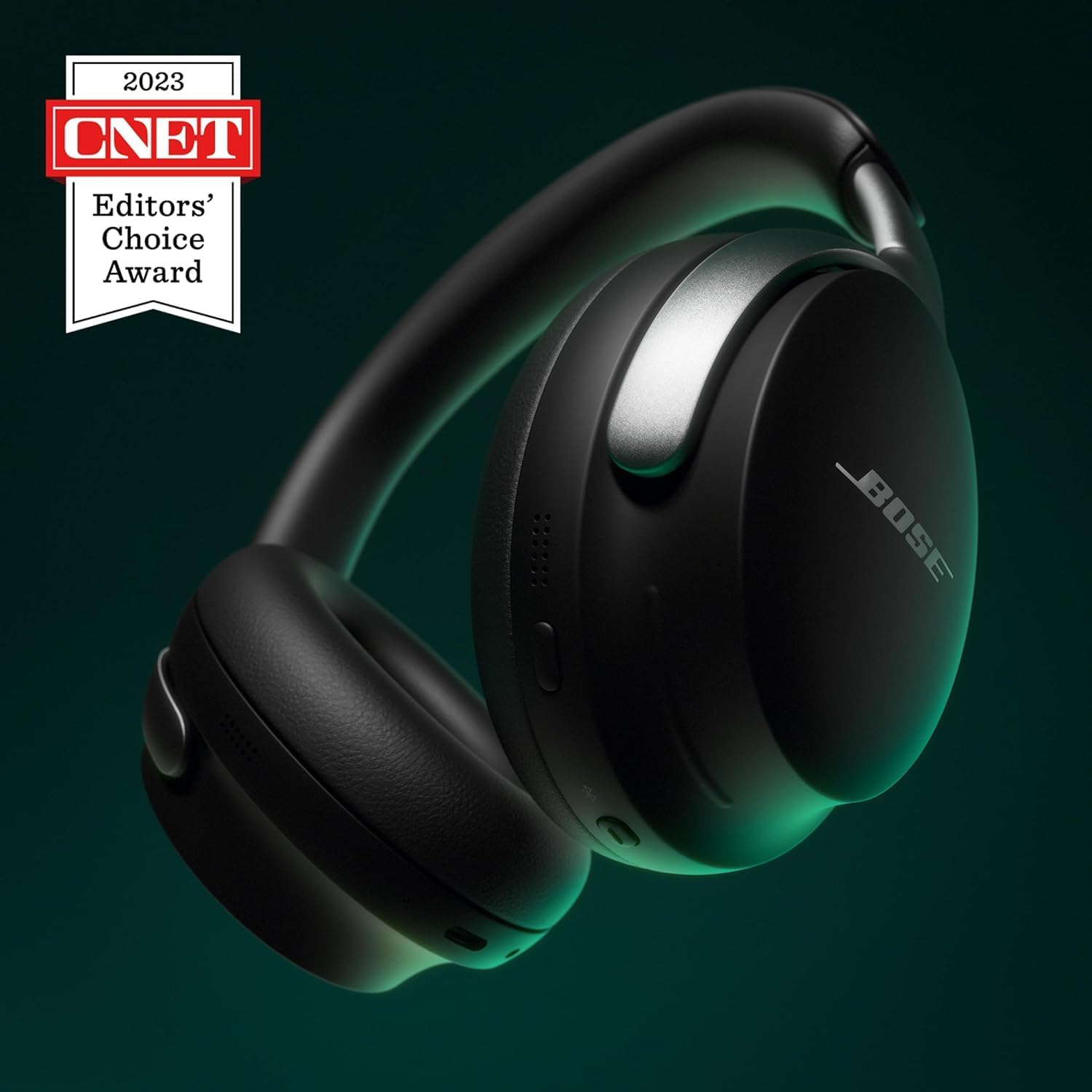 Bose QuietComfort Ultra Wireless Noise Cancelling Headphones with Spatial Audio, Black (Renewed Premium)