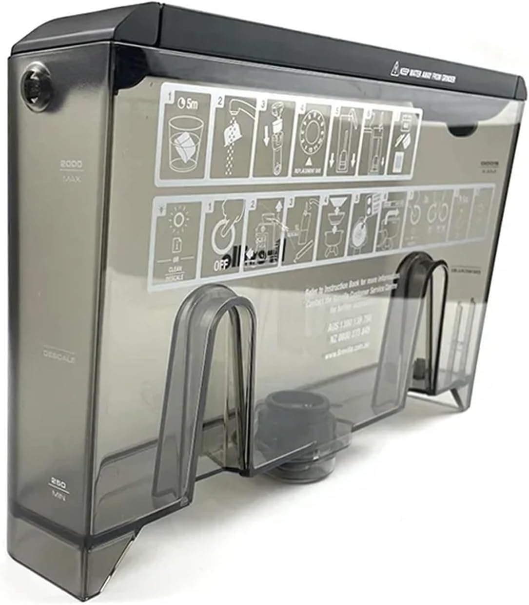 Water Tank ，Compatible For Breville Semi-automatic Coffee Machine 870/878/SAGE, Etc(878)
