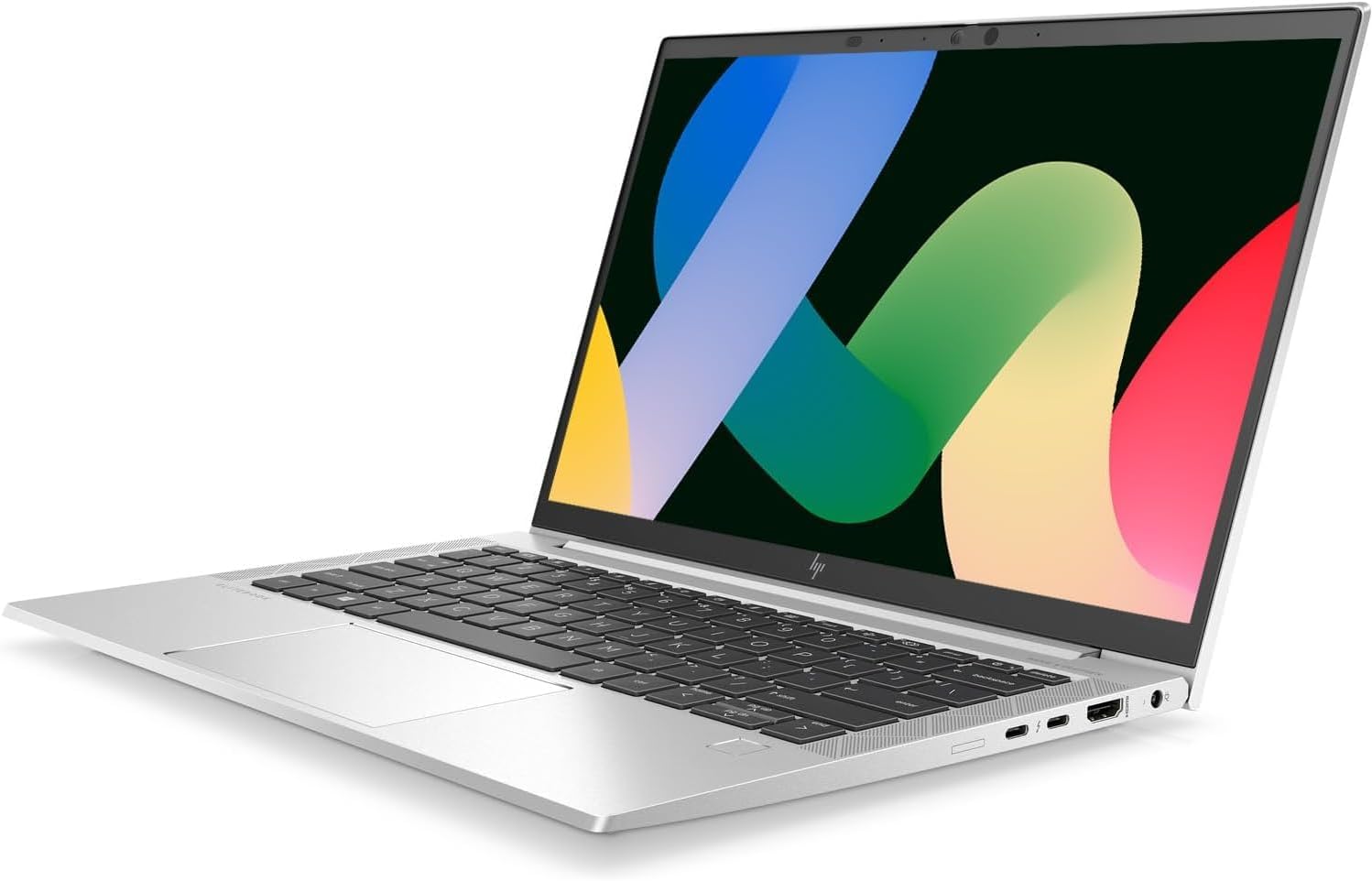 HP EliteBook 830 G8 Laptop, 13.3' Full HD Business Notebook, 11th Core i7-1185G7, 16GB RAM, 256GB SSD, CAM, Backlit Keyboard, HDMI, CAM, Windows 11Pro (Renewed)