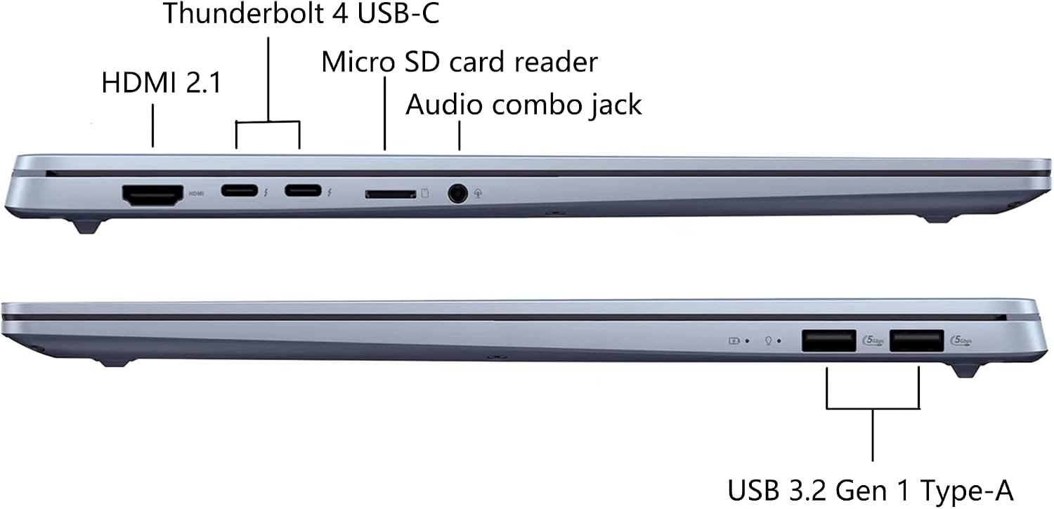 ASUS Vivobook S16 AI PC Laptop | 16' 2.8k OLED 120Hz | Intel Core Ultra 9 285H | 32GB DDR5 1TB SSD | RGB Backlit for Creator Designer Business Professional Win11 Pro w/DLCA Accessory
