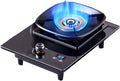 Single-Burner Gas Stove,5.2kW High Flame,High Pressure Single Propane Burner,timeable,for Kitchens,Apartments(LPG)