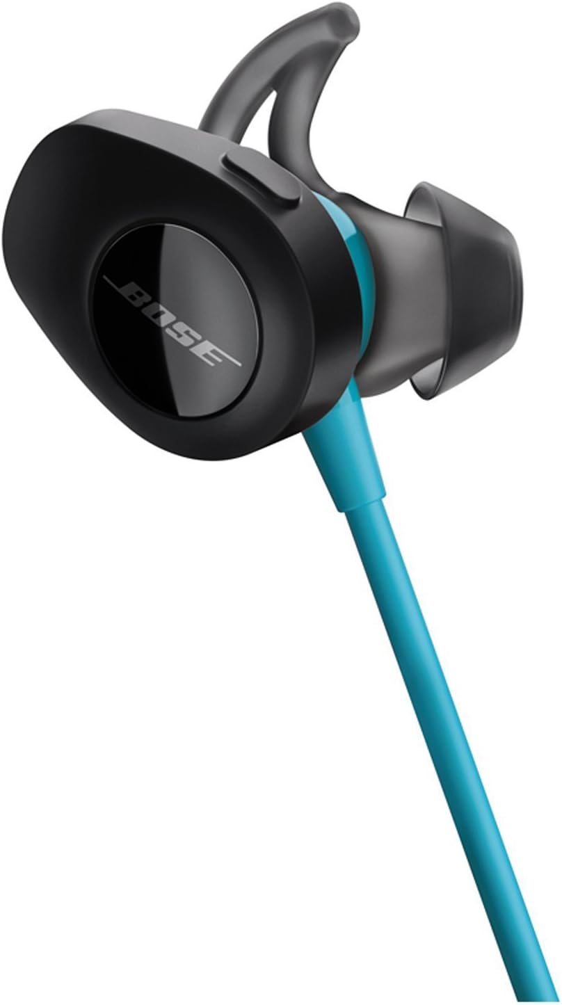 Bose SoundSport Wireless Headphones, Aqua (Renewed)