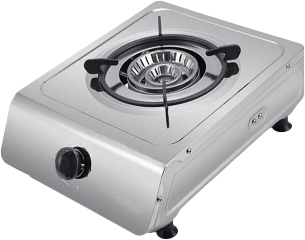 Portable Gas Stove,Cassette Stove,Max 13648BTU Single Burner Cassette Stove Piezo-Ceramic Ignition for Home Use Food Stalls and Canteens (Color : NG)