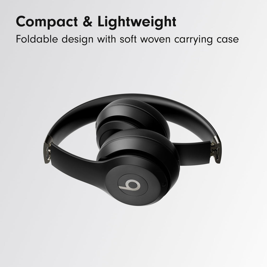 Beats Solo 4 Wireless Headphones with 20W Power Adapter - Matte Black