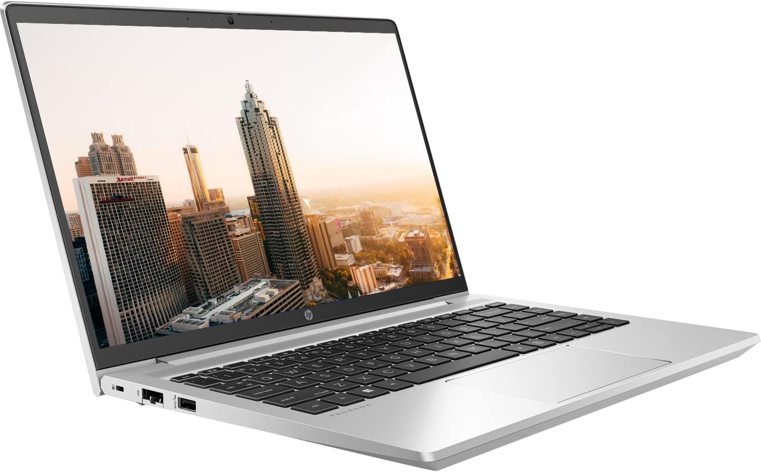 HP ProBook 445 G9 Business Laptop, 14' FHD Non-Touch Display, AMD Ryzen 5 5625U Processor, 32GB RAM, 1TB SSD, IR Camera, Backlit Keyboard, Wi-Fi 6, RJ-45, HDMI, Windows 11 Pro, Silver