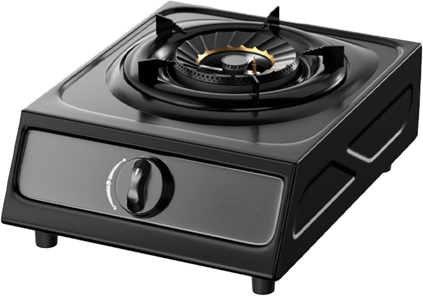Cassette Stove,Portable Gas Stove,Max 17742.4BTU Single Burner Cassette Stove Piezo-Ceramic Ignition,for Camping Cooking Car Travel Home and Apartment (Color : NG, Size : Style 2)