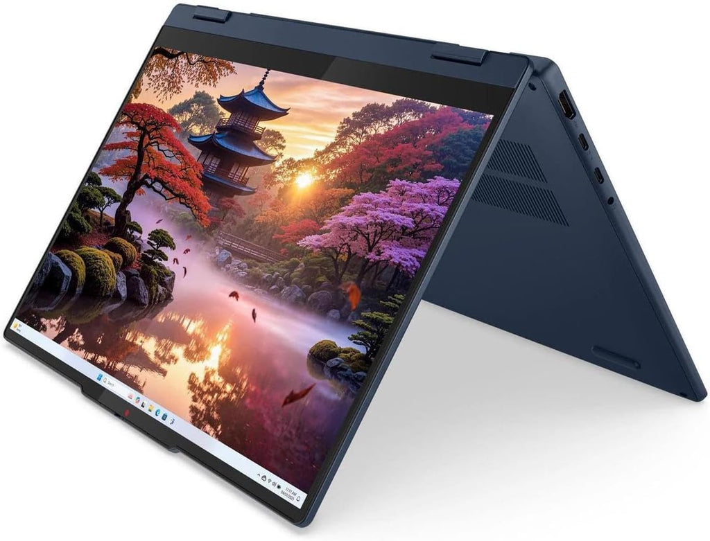 Lenovo IdeaPad 5 2-in-1 with AMD Ryzen AI 7 350 Processor, 14' WUXGA IPS Touchscreen Display, Wi-Fi 7, 16GB LPDDR5X Memory, 1TB SSD, FHD/IR Hybrid Camera, Digital Pen, Backlit KYB, and Win 11 Home