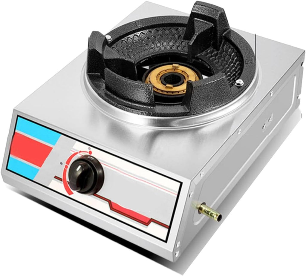 Portable Gas Stove,Cassette Stove,Max 102,360BTU Single Burner Cassette Stove Piezo-Ceramic Ignition for Car Travel Home and Apartment
