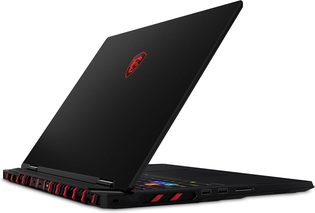 MSI Raider 18 HX AI 18' QHD(2560 x 1600) 240Hz+IPS Display, Gaming Laptop - Intel Core Ultra 9 285HX, NVIDIA GeForce RTX 5070 Ti 12GB GDDR7, 32GB DDR5 RAM, 2TB SSD, RGB KB, 2x2 WiFi 7, Windows 11 Home
