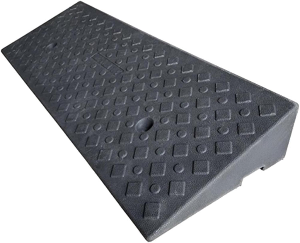 Curb Ramp, Strong Load-Bearing Capacity, Easy Installation, Threshold Ramp for Wheelchairs, Bikes, Sidewalk, Motorcycles(35 * 11cm/14 * 4.3in)