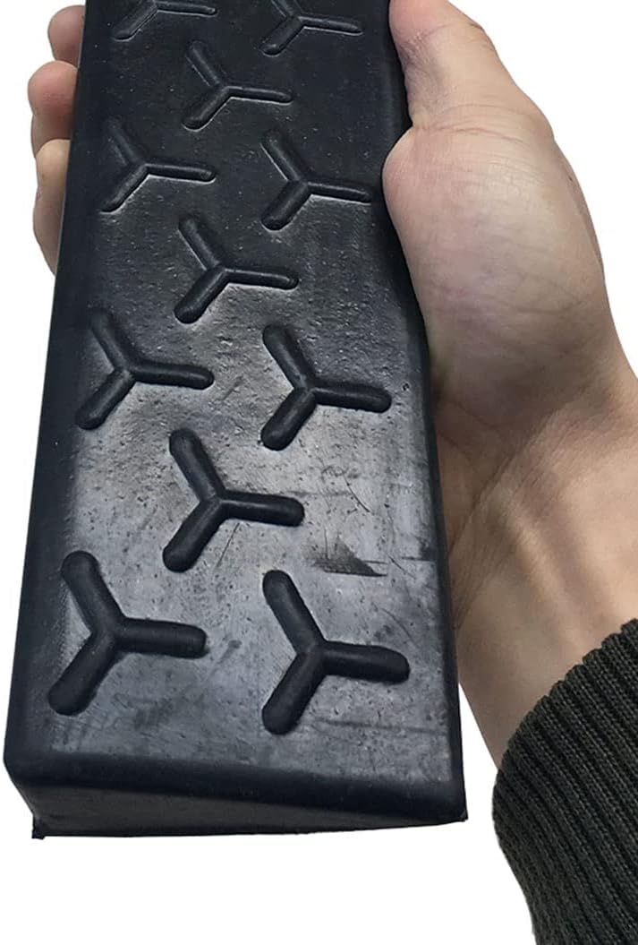 Portable Curb Ramp Driveway, Rubber Car Kerb Ramp, Antislip Threshold Ramps for Driveway, Sidewalk, Scooter, 1/1.5/2/2.5/3/3.5/4/4.5/5/6/7/8/9/10Cm Height(100 * 4 * 1Cm)