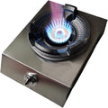 Portable Gas Stove,Cassette Stove,Max 136,480BTU Single Burner Cassette Stove Piezo-Ceramic Ignition for Camping Cooking Car Travel Home and Apartment (Color : LPG)