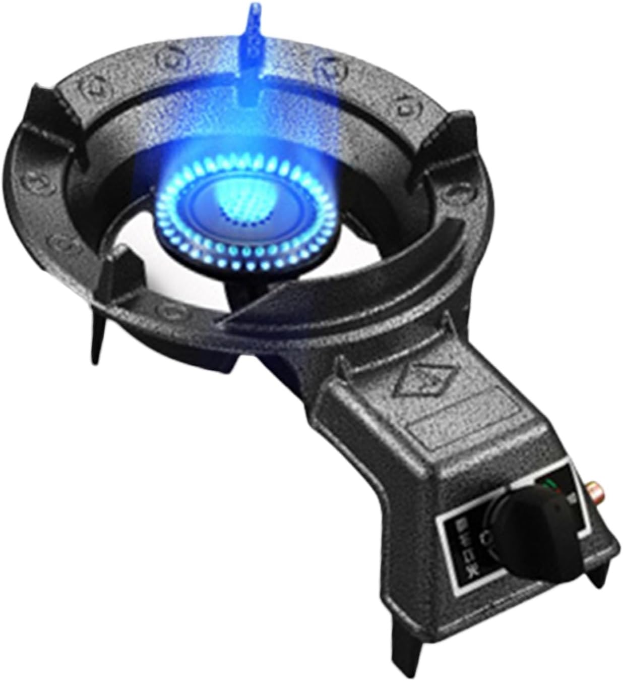 Gas Cooker,Single-Burner LPG Gas Stove,4kW Tabletop Stove,Suitable For Camping Restaurants Home Use