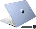 HP Stream 14' Laptop with AI Copilot, Flagship for Students & Business, 13th Gen Intel 4-Core, 4GB RAM, 256GB Storage (128GB UFS + 128GB Docking Station), Office 365 1-Year, Win 11 S, Sky Blue