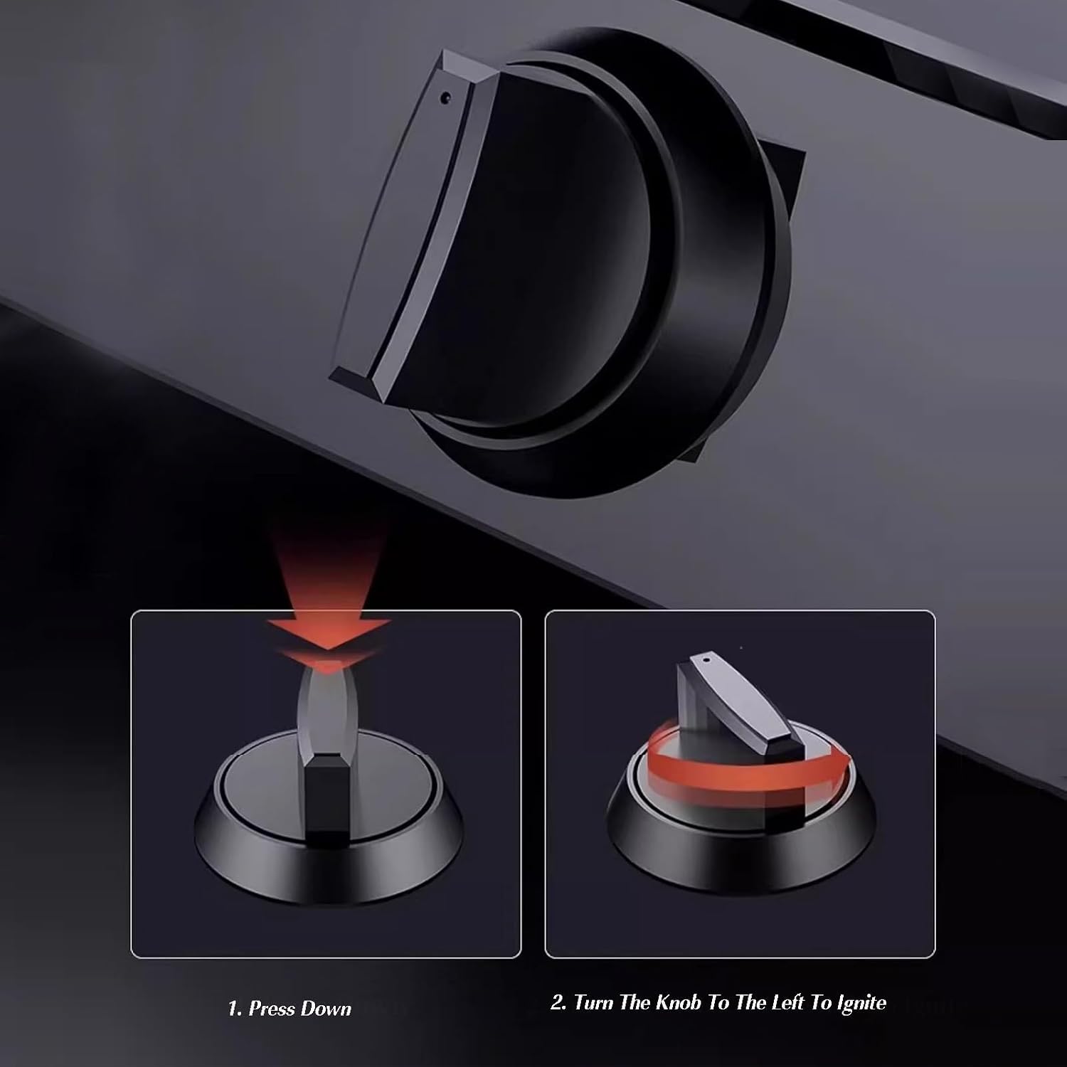 Single Burner Gas Stove,Gas Stove with Supercharged Fire and Tempered Glass,with Thermocouple Protection for Tailgating, Seafood Boil,Home Brewing