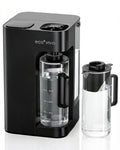 Ecoviva Mate 3 Countertop Reverse Osmosis Water Filter with 2 Auto-Fill Pitchers, 8-Stage RO Filtration System, Installation-Free, Reduces TDS, 3:1 Pure-to-Drain Ratio, Home & Kitchen, Black