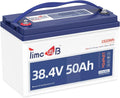 Timeusb 36V 50Ah Trolling Motor LiFePO4 Battery Low-Temp Protection Buit in 50A BMS, Deep Cycle Group31 Lithium Iron Phosphate Battery Perfect for Trolling Motors, Marine, Boat, Home Energy