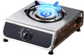 Household Single Burner,Tabletop Stainless Steel Gas Stove,Thermocouple Protected for Easy Cleaning(LPG)(NG) (Size : LPG)