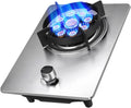 Gas Cooker,5.2kW Stainless steel single-Burner gas stove,Desktop and embedded dual-Purpose,for Family Restaurants(NG)