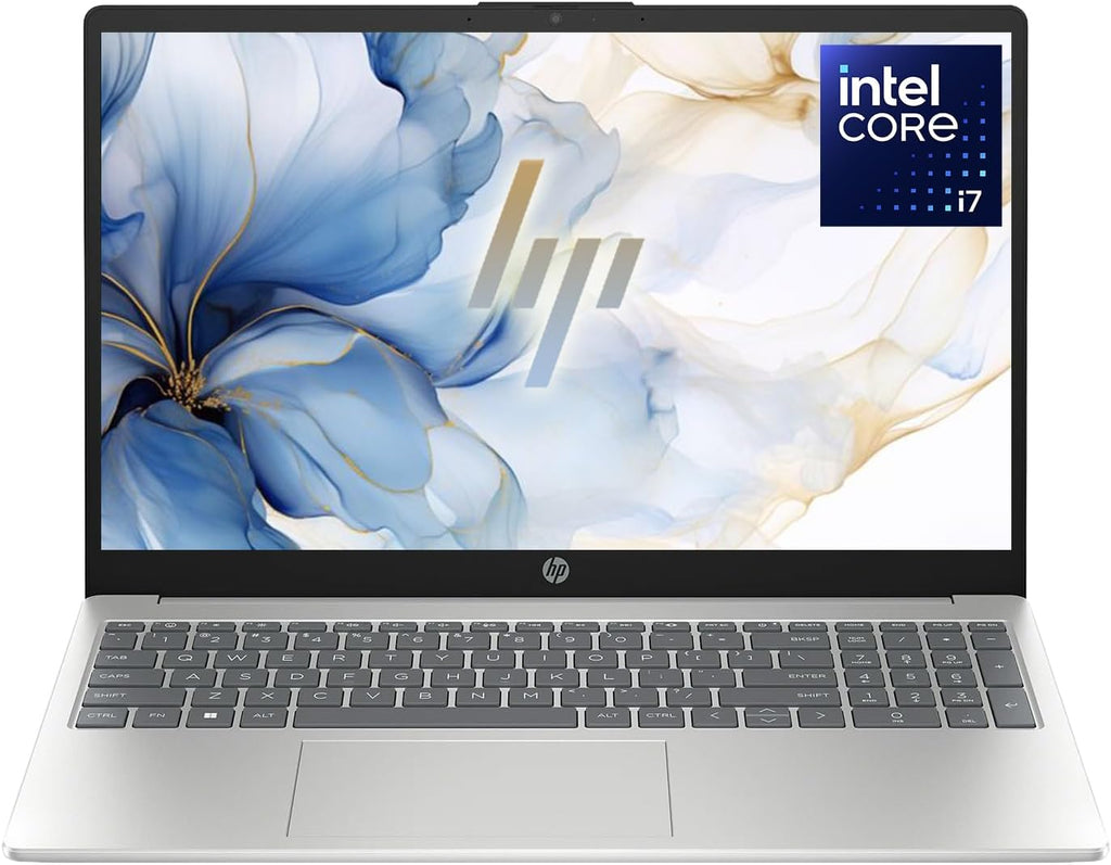 HP New 2026 Edition Core i7 15.6' Laptop | Intel High-Performance Core i7-1255U up to 4.7GHz | 24GB RAM - 2TB PCIe SSD | Webcam | FHD | Long Battery Life | Windows 11 | Business & Academic